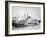 A Stern-Wheeler Loaded with Cotton Bales at New Orleans, C.1900 (B/W Photo)-American-Framed Giclee Print