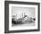 A Stern-Wheeler Loaded with Cotton Bales at New Orleans, C.1900 (B/W Photo)-American-Framed Premium Giclee Print