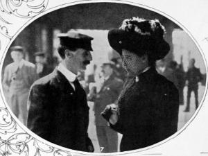 A Steward and Stewardess, Surviving Crew of the Titanic