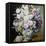 A Still Life of Flowers on a Marble Ledge-Cyane Lecoq Boisbaudran-Framed Premier Image Canvas