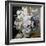 A Still Life of Flowers on a Marble Ledge-Cyane Lecoq Boisbaudran-Framed Photographic Print