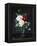 A Still Life of Roses and Clematis-Olaf August Hermansen-Framed Premier Image Canvas