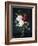 A Still Life of Roses and Clematis-Olaf August Hermansen-Framed Photographic Print