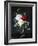 A Still Life of Roses and Clematis-Olaf August Hermansen-Framed Photographic Print