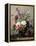 A Still Life of Summer Flowers-Hans Hermann-Framed Premier Image Canvas