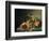 A Still Life with Fruit on a Stone Ledge, 1858-Bela Schaffer-Framed Giclee Print