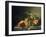 A Still Life with Fruit on a Stone Ledge, 1858-Bela Schaffer-Framed Giclee Print