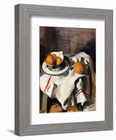 A Still Life with Oranges-Masriera F.-Framed Giclee Print