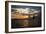 A Stilt Fisherman at Sunset-Alex Saberi-Framed Photographic Print