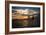 A Stilt Fisherman at Sunset-Alex Saberi-Framed Photographic Print