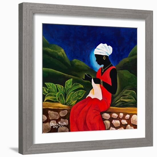 A stitch in time-Patricia Brintle-Framed Giclee Print