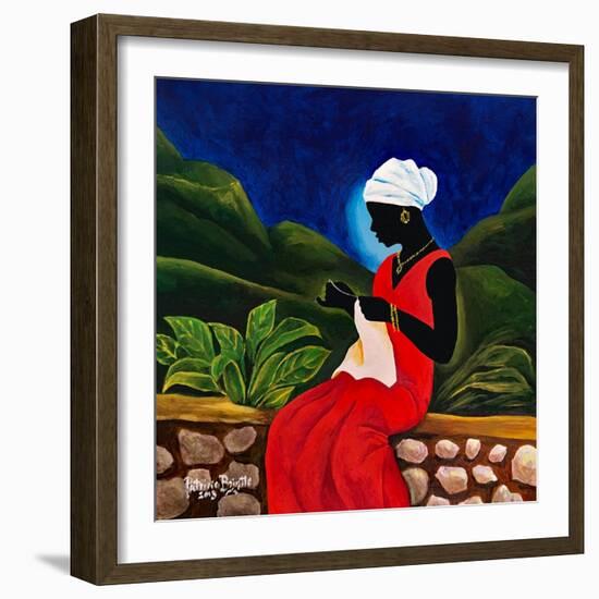 A stitch in time-Patricia Brintle-Framed Giclee Print