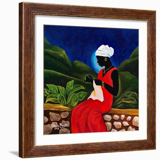 A stitch in time-Patricia Brintle-Framed Giclee Print