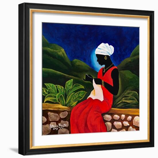 A stitch in time-Patricia Brintle-Framed Giclee Print