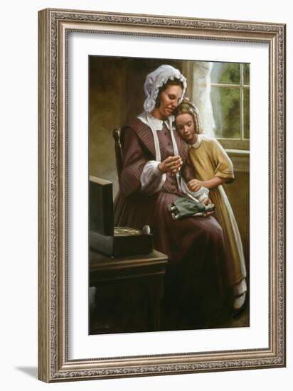 A Stitch in Time-David Lindsley-Framed Giclee Print