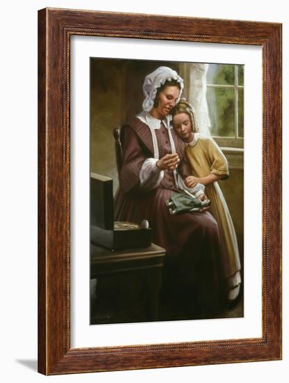 A Stitch in Time-David Lindsley-Framed Giclee Print