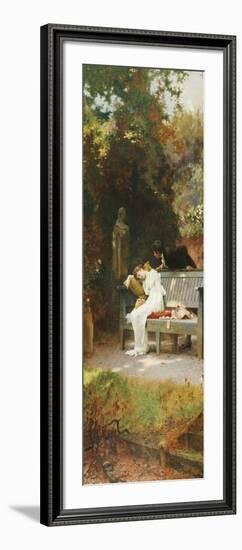 A Stolen Kiss-Marcus Stone-Framed Giclee Print