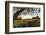A stone wall and field at sunrise in Essex, Massachusetts.-Jerry & Marcy Monkman-Framed Photographic Print