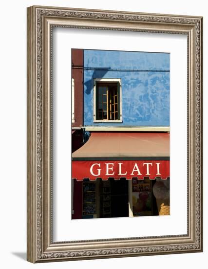 A Storefront on the Island of Burano, Venice, Italy-David Noyes-Framed Photographic Print