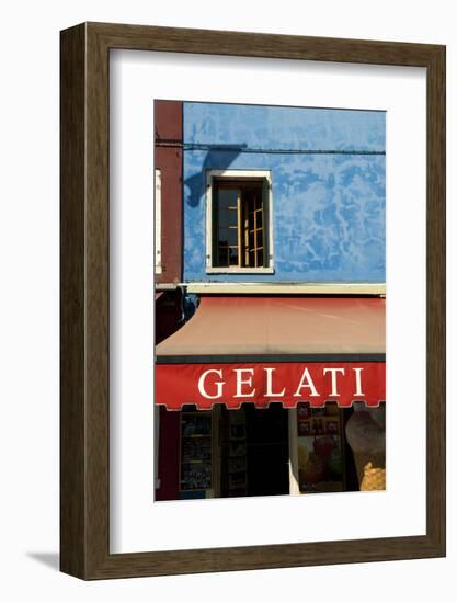 A Storefront on the Island of Burano, Venice, Italy-David Noyes-Framed Photographic Print