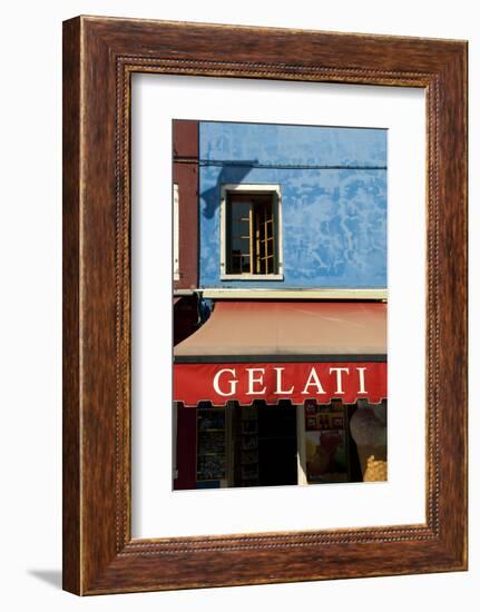 A Storefront on the Island of Burano, Venice, Italy-David Noyes-Framed Photographic Print