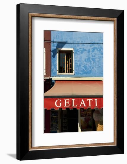 A Storefront on the Island of Burano, Venice, Italy-David Noyes-Framed Photographic Print