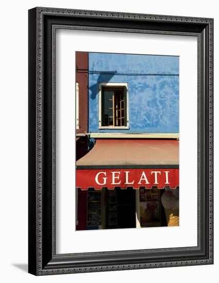 A Storefront on the Island of Burano, Venice, Italy-David Noyes-Framed Photographic Print