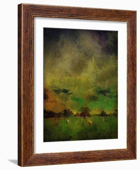 A Storm at Calke Abbey, Derbyshire-Mark Gordon-Framed Premium Giclee Print