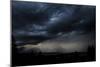 A Storm Brews Outside Of Yellowstone National Park, Wyoming-Rebecca Gaal-Mounted Photographic Print
