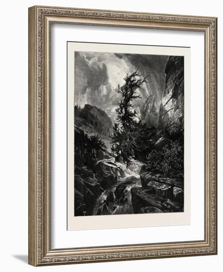 A Storm in Utah, USA-null-Framed Giclee Print