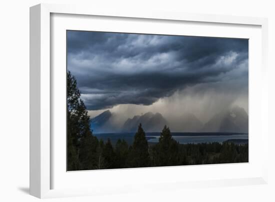 A Storm Near Grand Teton National Park, Wyoming-Rebecca Gaal-Framed Photographic Print