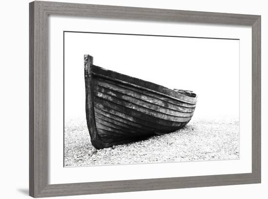 A Stranded Boat-Dutourdumonde-Framed Art Print