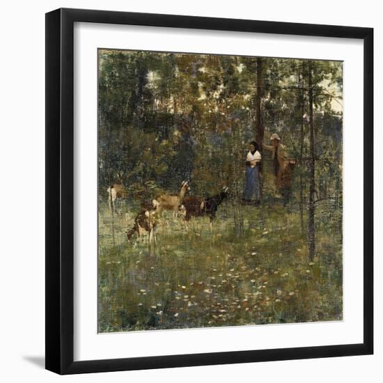 A Stranger-Sir John Lavery-Framed Giclee Print