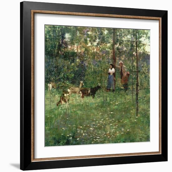 A Stranger-Sir John Lavery-Framed Giclee Print