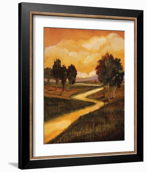 A Stream Runs Through It-Judith D'Agostino-Framed Art Print