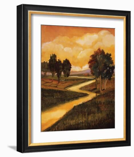 A Stream Runs Through It-Judith D'Agostino-Framed Art Print