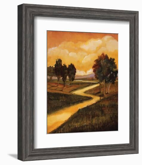 A Stream Runs Through It-Judith D'Agostino-Framed Art Print