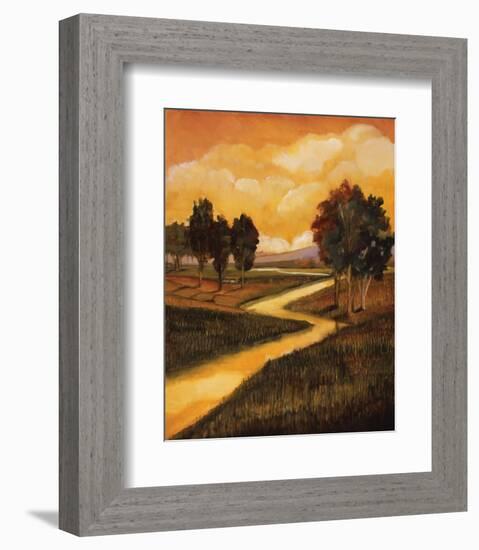 A Stream Runs Through It-Judith D'Agostino-Framed Art Print