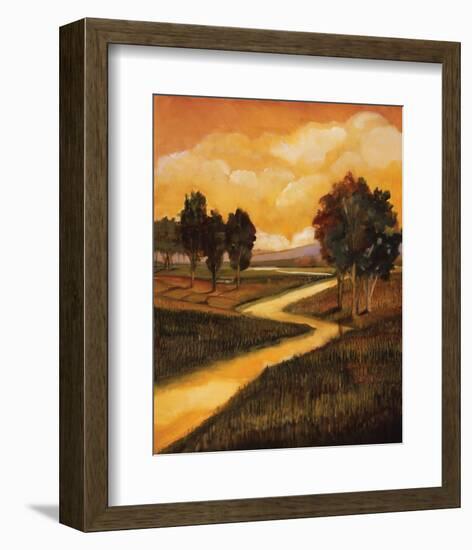 A Stream Runs Through It-Judith D'Agostino-Framed Art Print