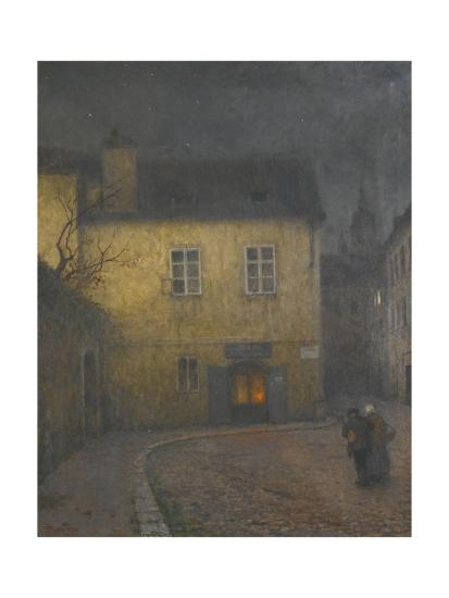 A Street Corner In Prague C 1900 Giclee Print Art Com A Street Corner In Prague C 1900 Giclee Print Art Com