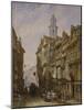 A Street in a Country Town-Louise J. Rayner-Mounted Giclee Print