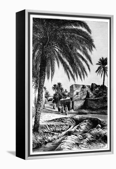 A Street in Biskra, Algeria, 1895-Meunier-Framed Premier Image Canvas