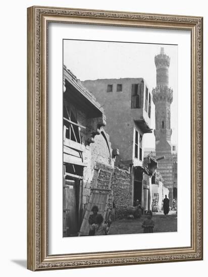 A Street in Cairo, Egypt, C1890-Newton & Co-Framed Photographic Print