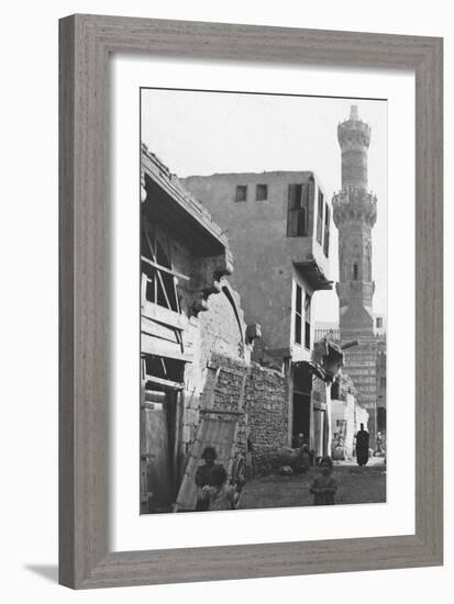 A Street in Cairo, Egypt, C1890-Newton & Co-Framed Photographic Print