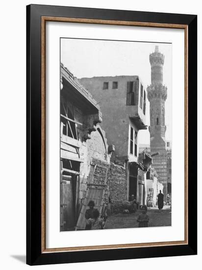 A Street in Cairo, Egypt, C1890-Newton & Co-Framed Photographic Print