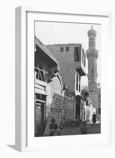 A Street in Cairo, Egypt, C1890-Newton & Co-Framed Photographic Print