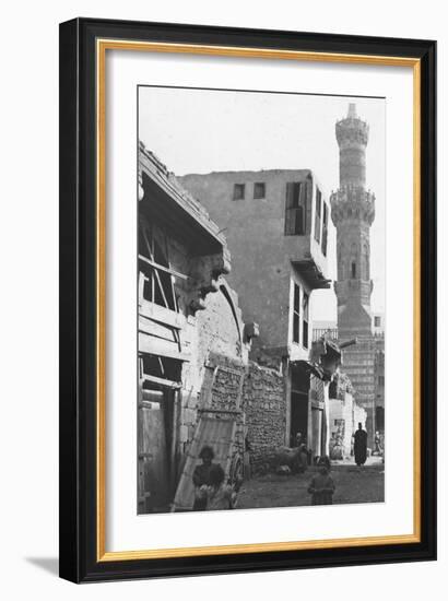 A Street in Cairo, Egypt, C1890-Newton & Co-Framed Photographic Print