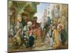 A Street in Cairo-John Frederick Lewis-Mounted Giclee Print