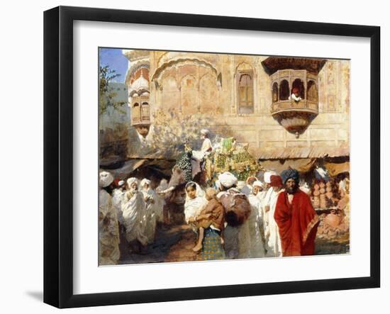 A Street in Jodphur, India-Edwin Lord Weeks-Framed Giclee Print