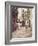 'A Street in Naples', 1903-Mortimer L Menpes-Framed Giclee Print